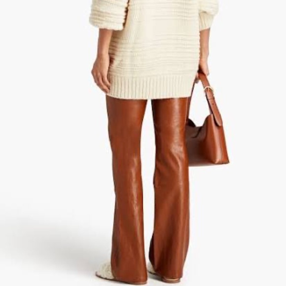 A.L.C. Freddie Faux Leather Pants NWT $395 - Picture 2 of 11